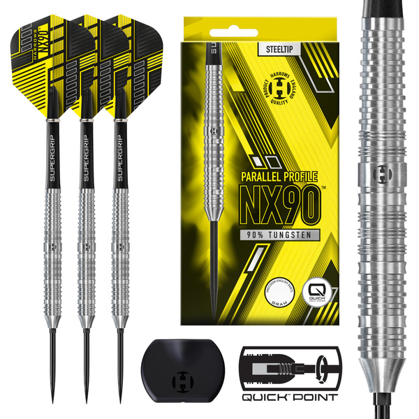 Rzutki Harrows NX-90 PARALLEL 90% steeltip