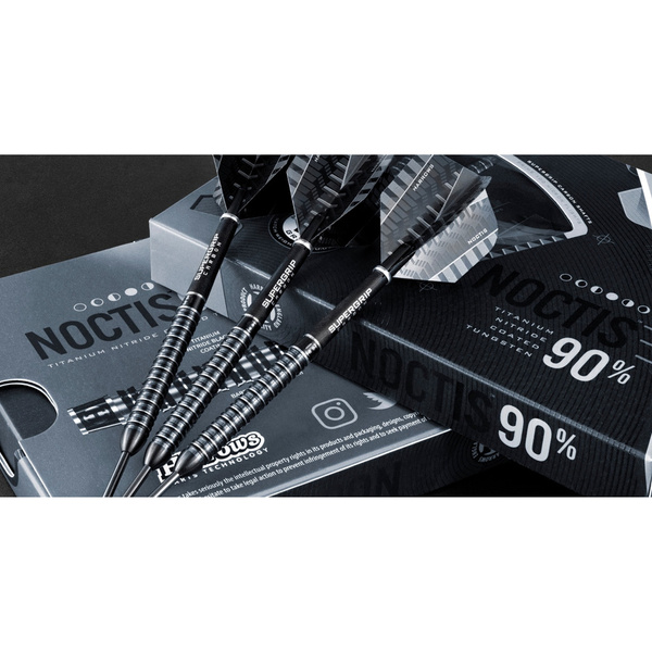Rzutki Harrows Noctis 90% Steeltip