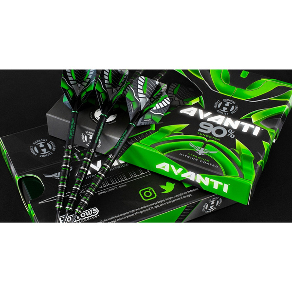 Rzutki Harrows Avanti 90% Steeltip