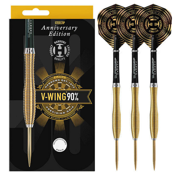 Rzutki Harrows V-WING 90% 50th ANNIVERSARY EDITION steeltip